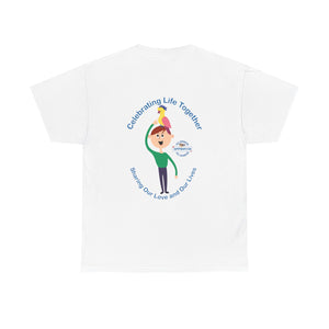 British Isles Celebrating Life – Boy with Parrot Unisex Heavy Cotton Tee