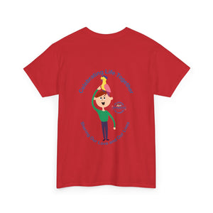 British Isles Celebrating Life – Boy with Parrot Unisex Heavy Cotton Tee