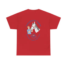 Load image into Gallery viewer, British Isles Celebrating Life – Male with Horse Unisex Heavy Cotton Tee
