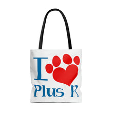 Load image into Gallery viewer, Geek Week I Love +R AOP Tote Bag
