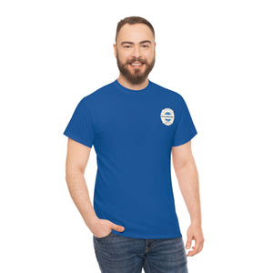 PPG Member Badge with No Pain, No Force, No Fear on the back Unisex Heavy Cotton Tee