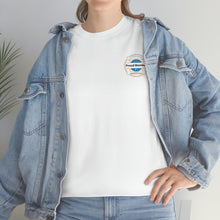 Load image into Gallery viewer, PPG Member Badge with No Pain, No Force, No Fear on the back Unisex Heavy Cotton Tee
