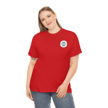 Load image into Gallery viewer, PPG Member Badge with No Pain, No Force, No Fear on the back Unisex Heavy Cotton Tee
