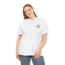 Load image into Gallery viewer, PPG Member Badge with No Pain, No Force, No Fear on the back Unisex Heavy Cotton Tee
