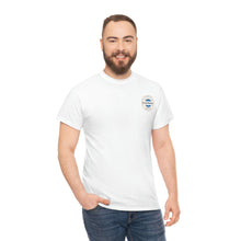 Load image into Gallery viewer, PPG Member Badge with No Pain, No Force, No Fear on the back Unisex Heavy Cotton Tee
