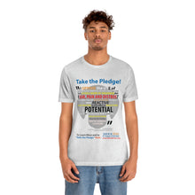 Load image into Gallery viewer, Take The Pledge Unisex Jersey Short Sleeve Tee
