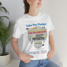 Load image into Gallery viewer, Take The Pledge Unisex Jersey Short Sleeve Tee
