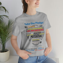 Load image into Gallery viewer, Take The Pledge Unisex Jersey Short Sleeve Tee
