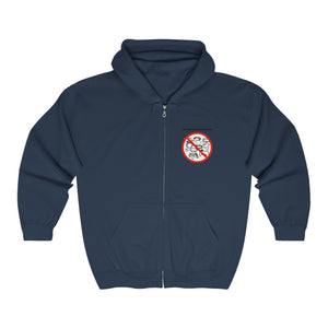 No Shock No Prong No Choke Unisex Heavy Blend™ Full Zip Hooded Sweatshirt