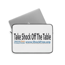 Load image into Gallery viewer, Take Shock off The Table Laptop Sleeve
