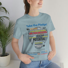 Load image into Gallery viewer, Take The Pledge Unisex Jersey Short Sleeve Tee
