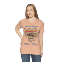 Load image into Gallery viewer, Take The Pledge Unisex Jersey Short Sleeve Tee
