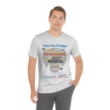 Load image into Gallery viewer, Take The Pledge Unisex Jersey Short Sleeve Tee
