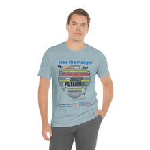 Load image into Gallery viewer, Take The Pledge Unisex Jersey Short Sleeve Tee

