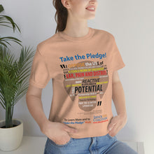 Load image into Gallery viewer, Take The Pledge Unisex Jersey Short Sleeve Tee
