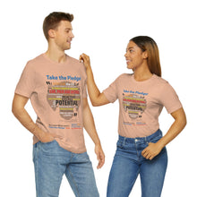 Load image into Gallery viewer, Take The Pledge Unisex Jersey Short Sleeve Tee
