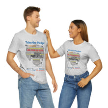 Load image into Gallery viewer, Take The Pledge Unisex Jersey Short Sleeve Tee
