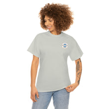 Load image into Gallery viewer, PPG Member Badge with No Pain, No Force, No Fear on the back Unisex Heavy Cotton Tee
