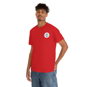 PPG Member Badge with No Pain, No Force, No Fear on the back Unisex Heavy Cotton Tee